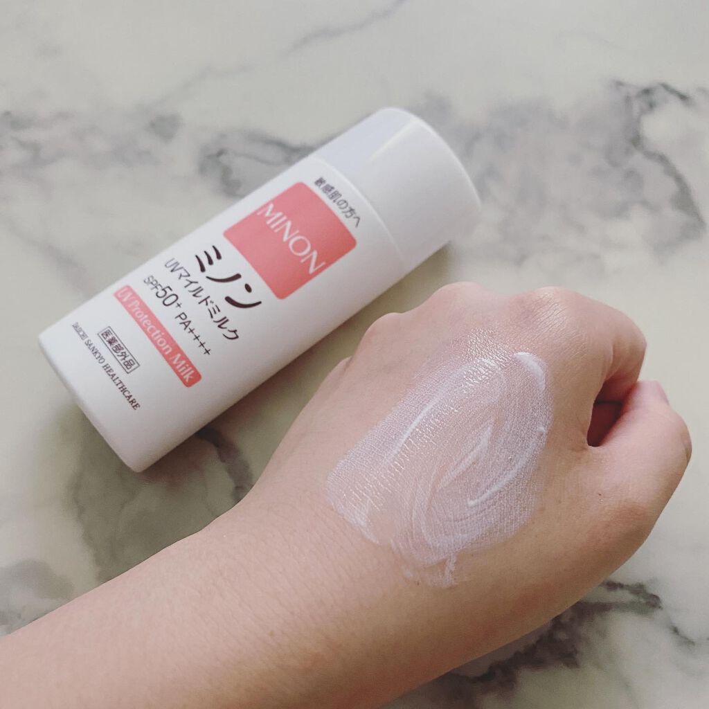 ミノンUVマイルドミルク/ミノン/日焼け止めミルクを使ったクチコミ(3枚目)