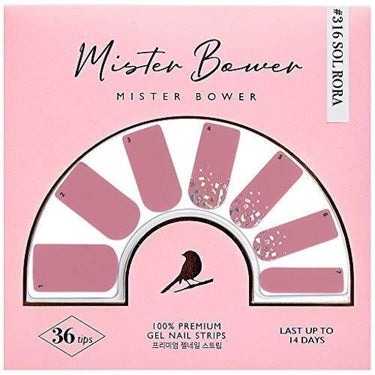 Mister Bower Gel Nail Sticker MB316-SOL RORA