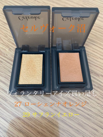 セルヴォーク ヴォランタリー アイズ/Celvoke/単色アイシャドウを使ったクチコミ(1枚目)