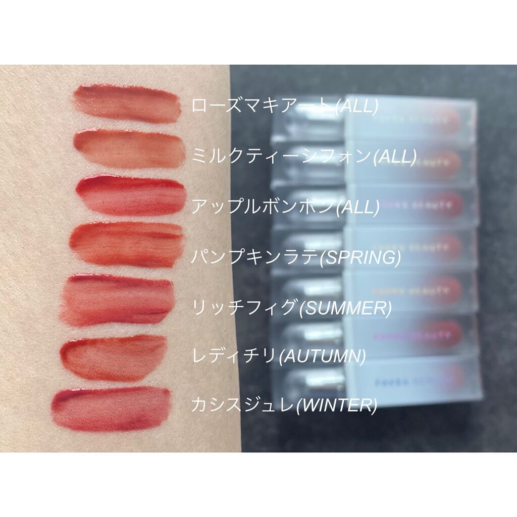 マイカラー ウォーターティント/FAVES BEAUTY/リップティントを使ったクチコミ(2枚目)