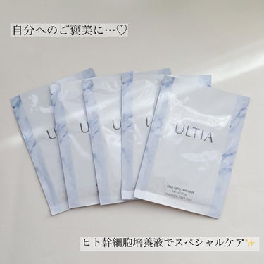 back aging care mask/ULTIA/シートマスク・パックを使ったクチコミ（2枚目）