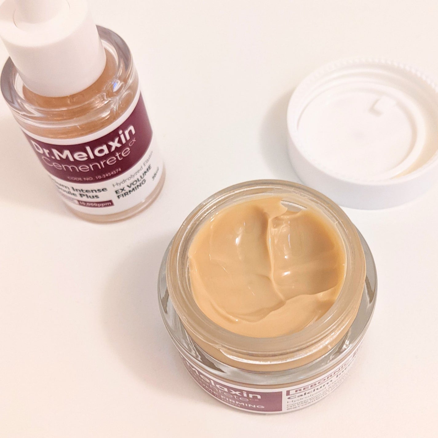 Cemenrete Calcium Intense Cream/Dr.Melaxin/フェイスクリームを使ったクチコミ(5枚目)