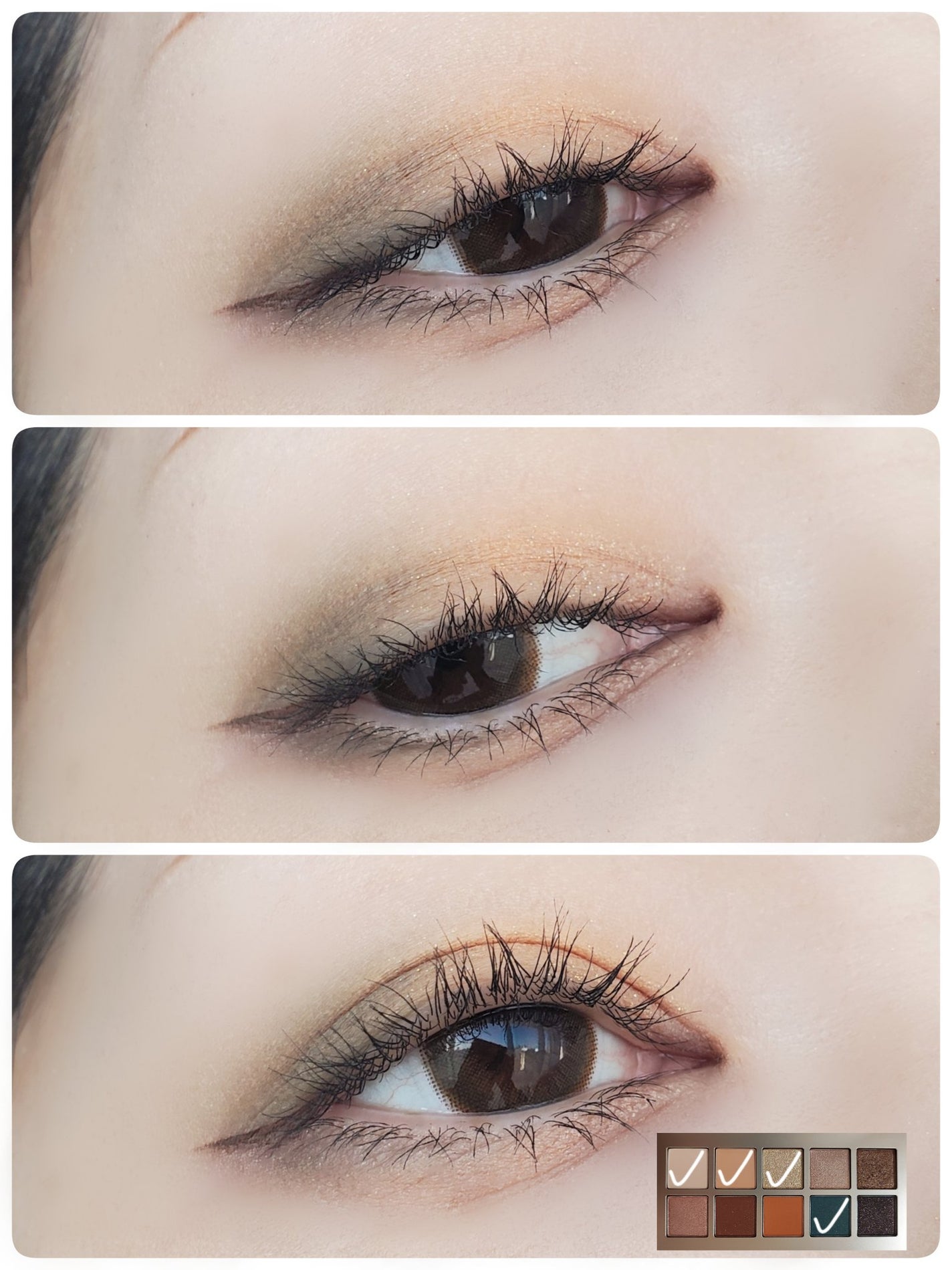 ニューデップスアイシャドウパレット/hince/アイシャドウパレットを使ったクチコミ(5枚目)