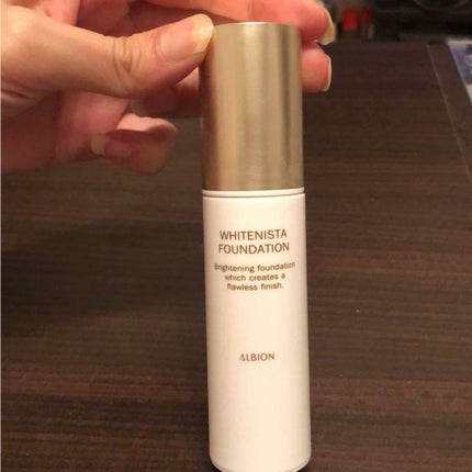 アルビオン ホワイト二スタ ファンデーション/ALBION/リキッドファンデーションを使ったクチコミ(1枚目)
