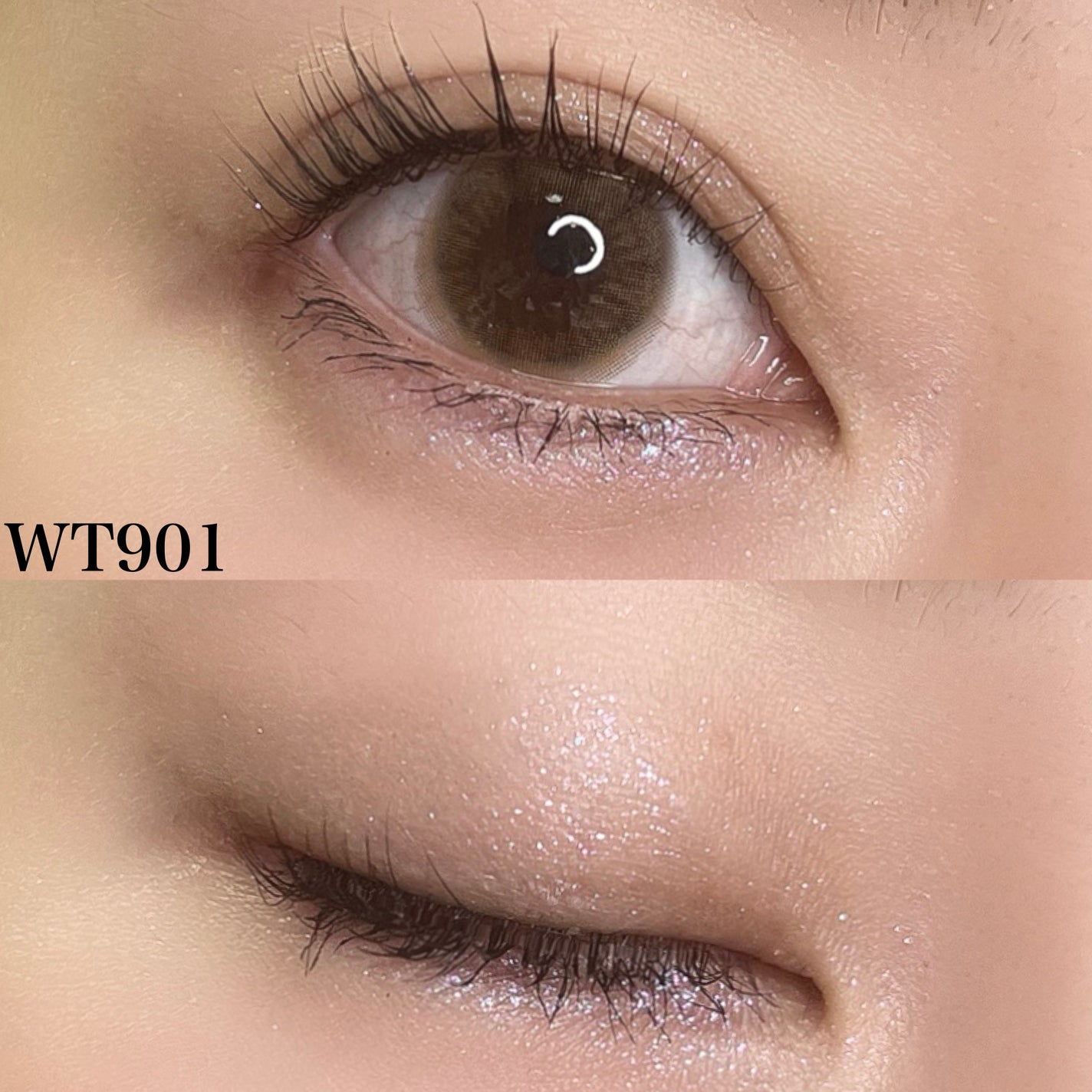 シャドーカスタマイズ (ブリリアントグリッター)/MAJOLICA MAJORCA/グリッターを使ったクチコミ(6枚目)