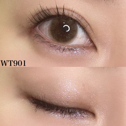 シャドーカスタマイズ (ブリリアントグリッター)/MAJOLICA MAJORCA/グリッターを使ったクチコミ(6枚目)