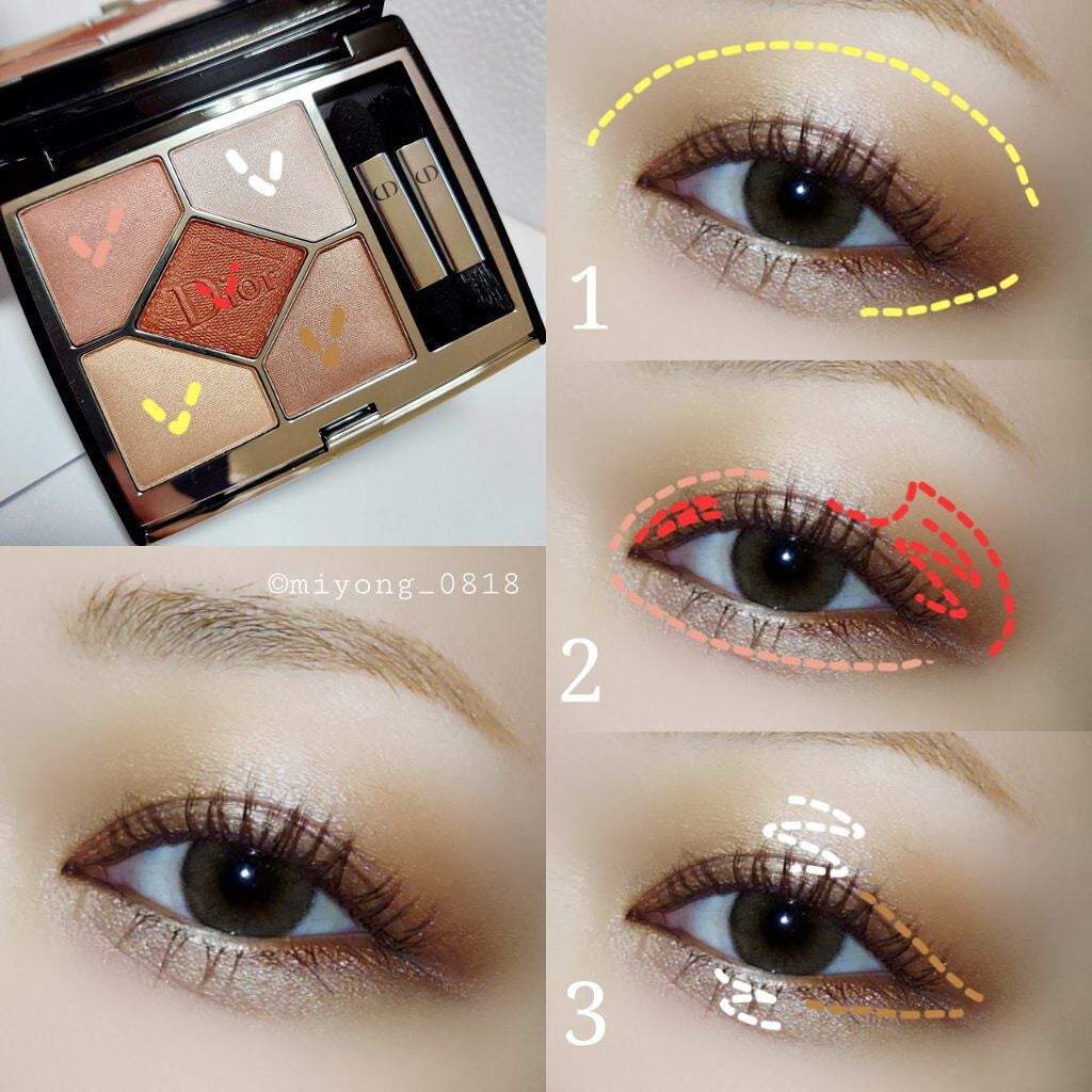 【旧】サンク クルール クチュール/Dior/アイシャドウパレットを使ったクチコミ(3枚目)