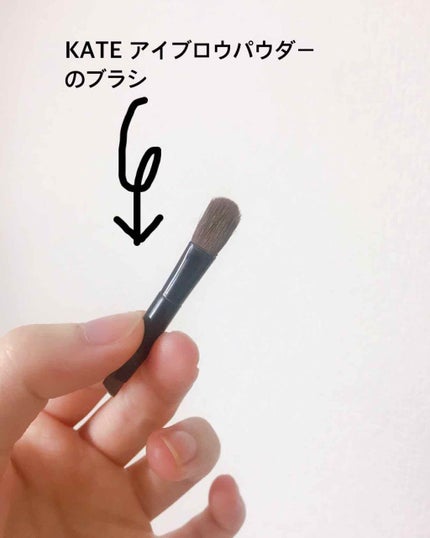 フーミー アイブロウパウダー/WHOMEE/パウダーアイブロウを使ったクチコミ(2枚目)