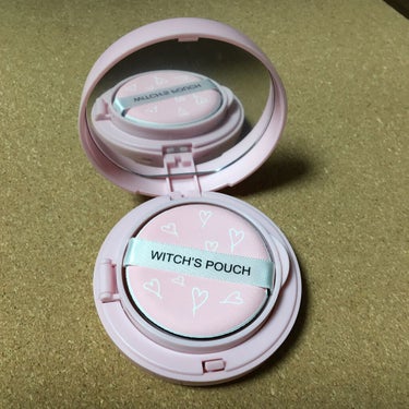 モイスチャーライズ カバー クッション 23 ナチュラルベージュ/Witch's Pouch/クッションファンデーションを使ったクチコミ（3枚目）