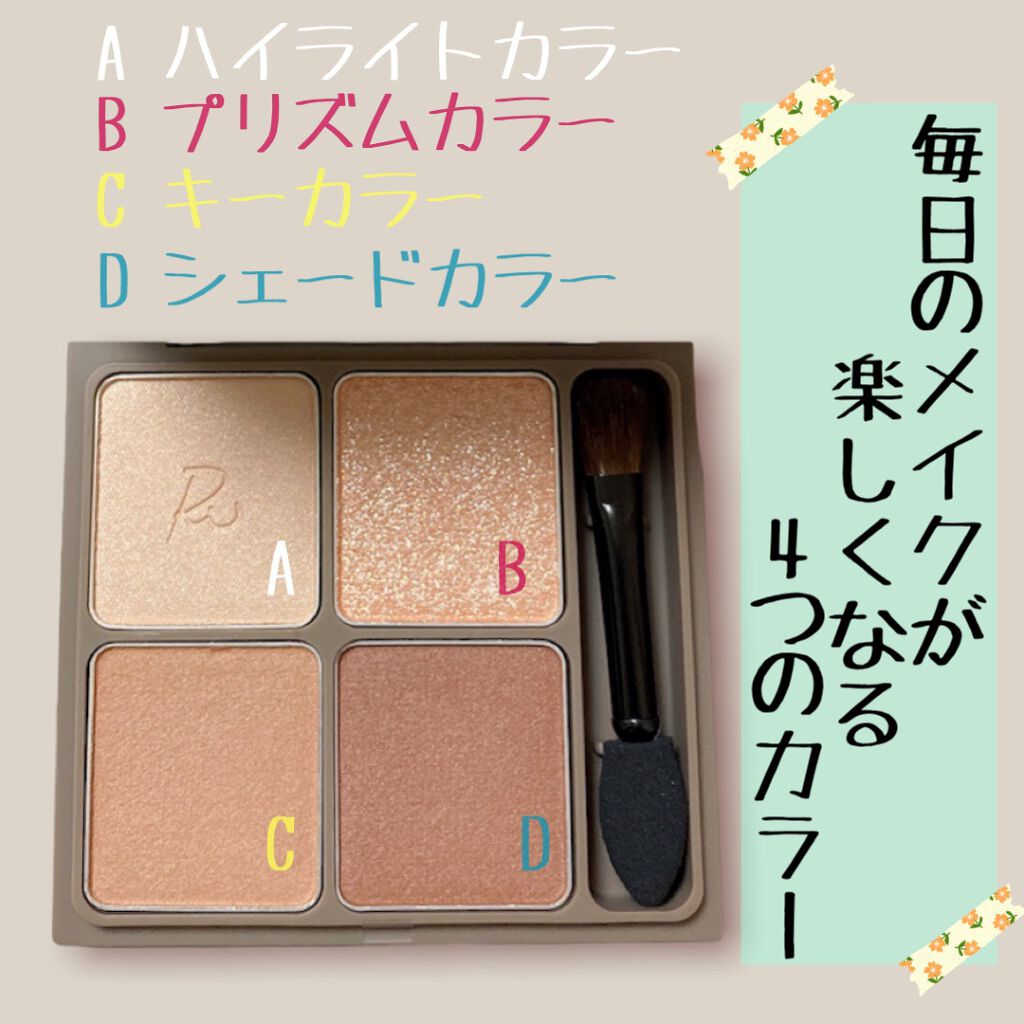 インザミラーアイパレット/Ririmew/アイシャドウパレットを使ったクチコミ(3枚目)