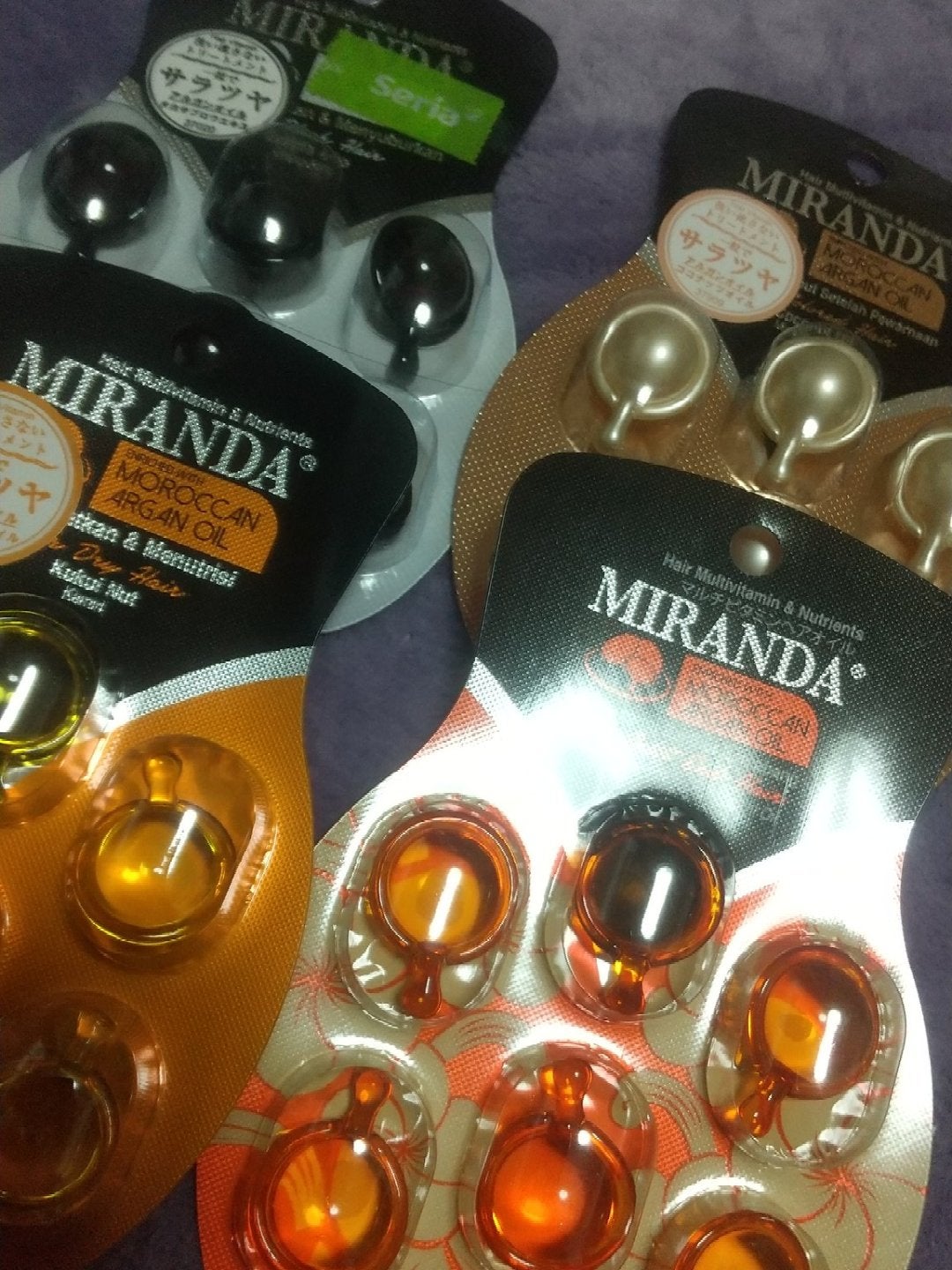 ヘアビタミン カラーケアヘアオイル/MIRANDA/ヘアオイルを使ったクチコミ(1枚目)