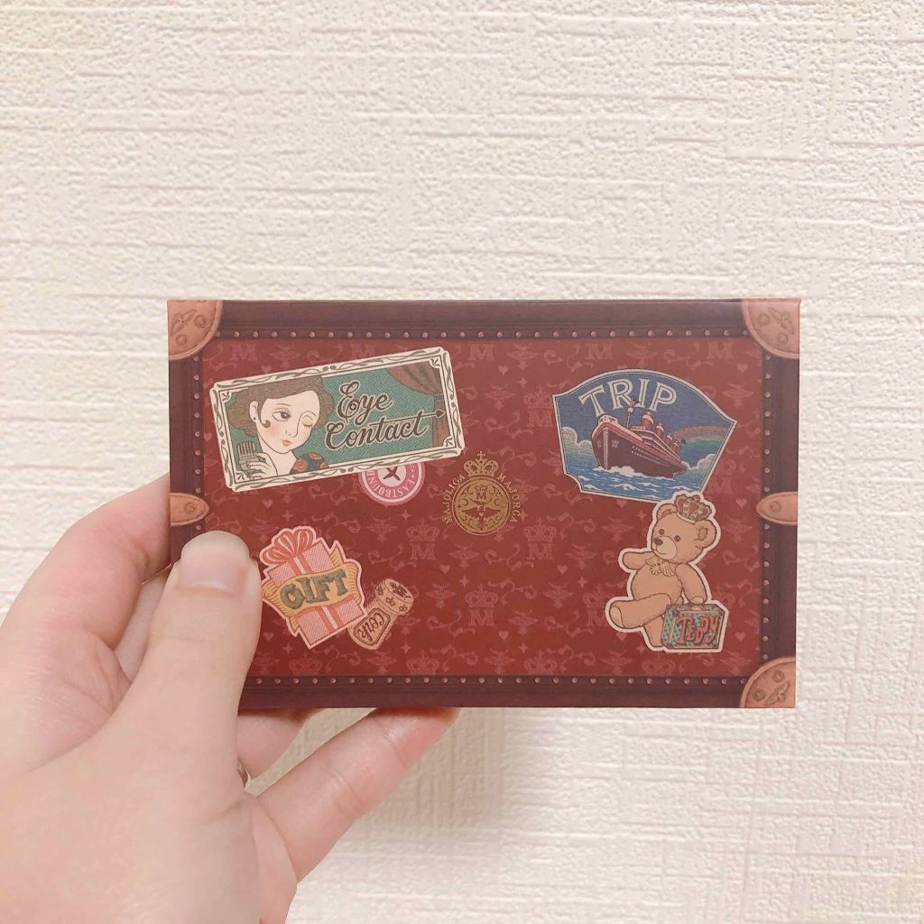 ナイストゥミーチュートランク/MAJOLICA MAJORCA/アイシャドウパレットを使ったクチコミ(1枚目)