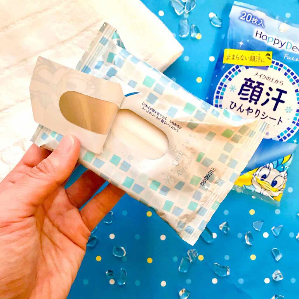 ハッピーデオ フェイスシート/マンダム/ボディシートを使ったクチコミ(2枚目)