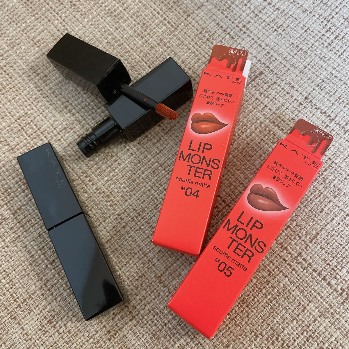 リップモンスター スフレマット/KATE/口紅を使ったクチコミ（1枚目）