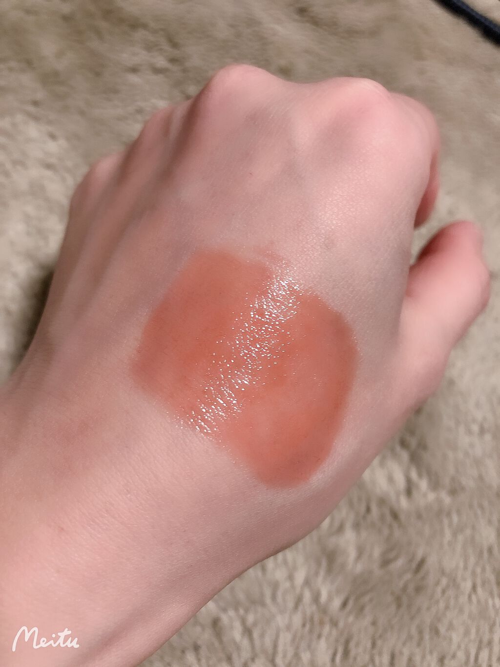 ルージュ ピュールクチュール ヴェルニ ウォーターグロウ/YVES SAINT LAURENT BEAUTE/口紅を使ったクチコミ(4枚目)