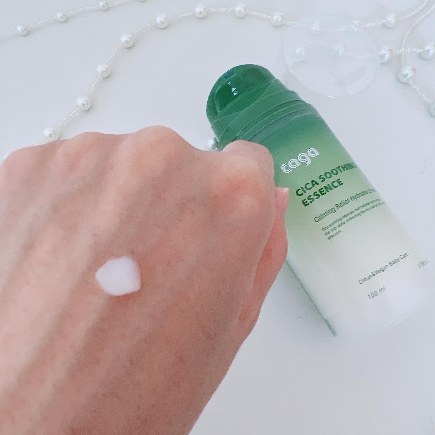 シカ スージングエッセンス/TAGA/フェイスクリームを使ったクチコミ（2枚目）