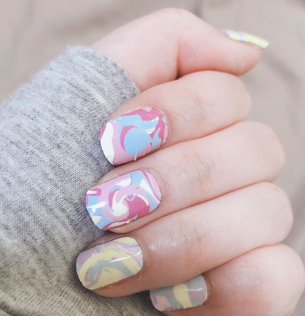 激盛れ爪クラブ/DAISO/ネイルチップ・パーツを使ったクチコミ（2枚目）