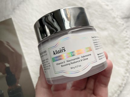 フレッシュリージュースドビタミンEマスク(90g)/Klairs/フェイスクリームを使ったクチコミ(2枚目)