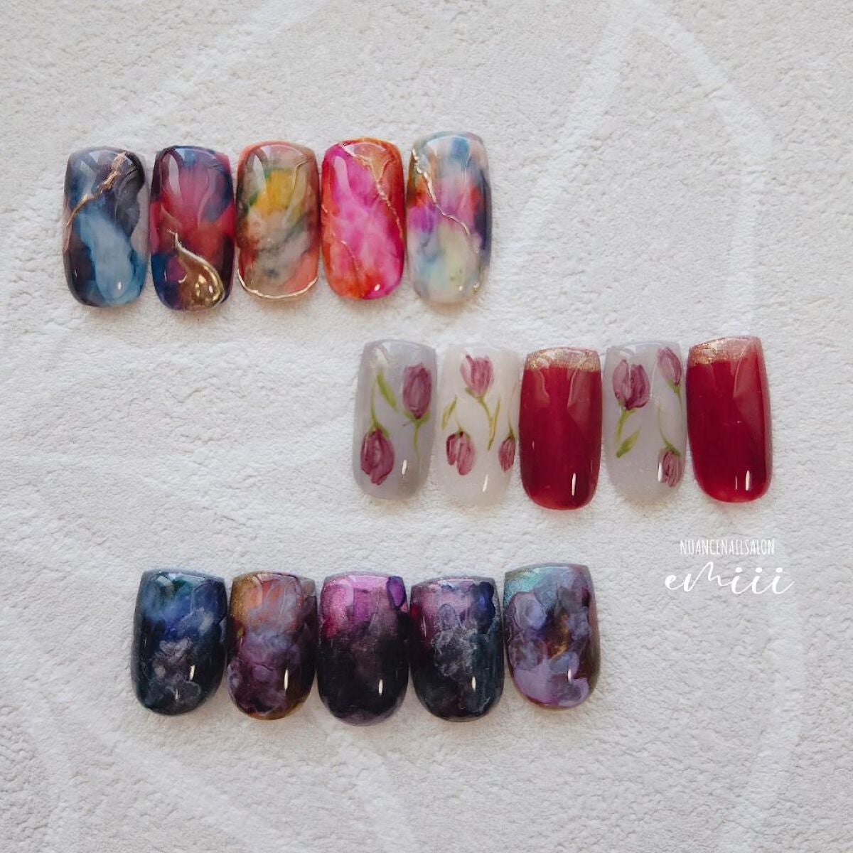 マーブルリキッド/Petit Price/ネイル用品を使ったクチコミ(4枚目)