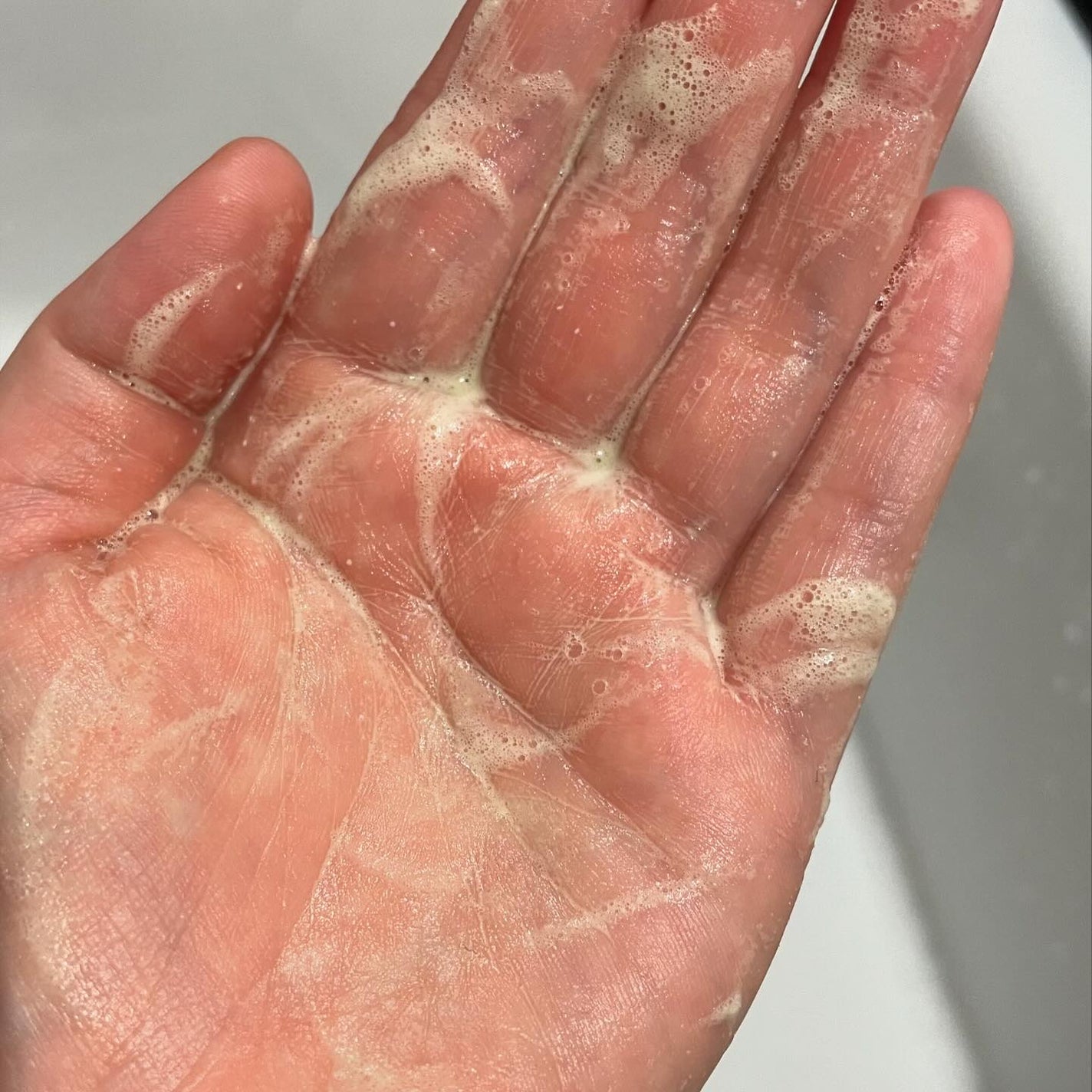 グリーンティー&エンザイムパウダーウォッシュ/By Wishtrend/洗顔パウダーを使ったクチコミ(4枚目)