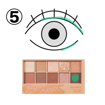 プロ アイ パレット/CLIO/アイシャドウパレットを使ったクチコミ(6枚目)