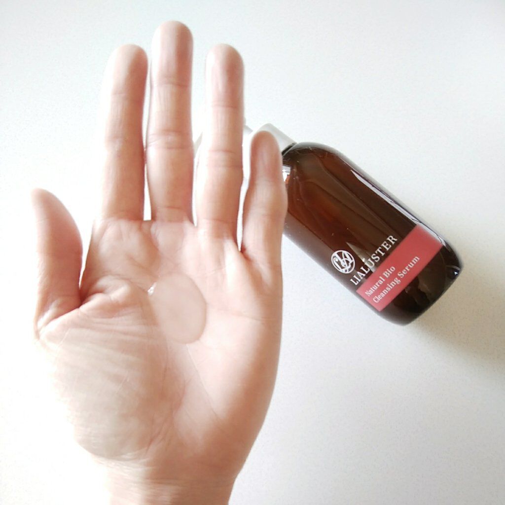 ナチュラルビオ クレンジングセラム/LIALUSTER/クレンジングウォーターを使ったクチコミ(2枚目)