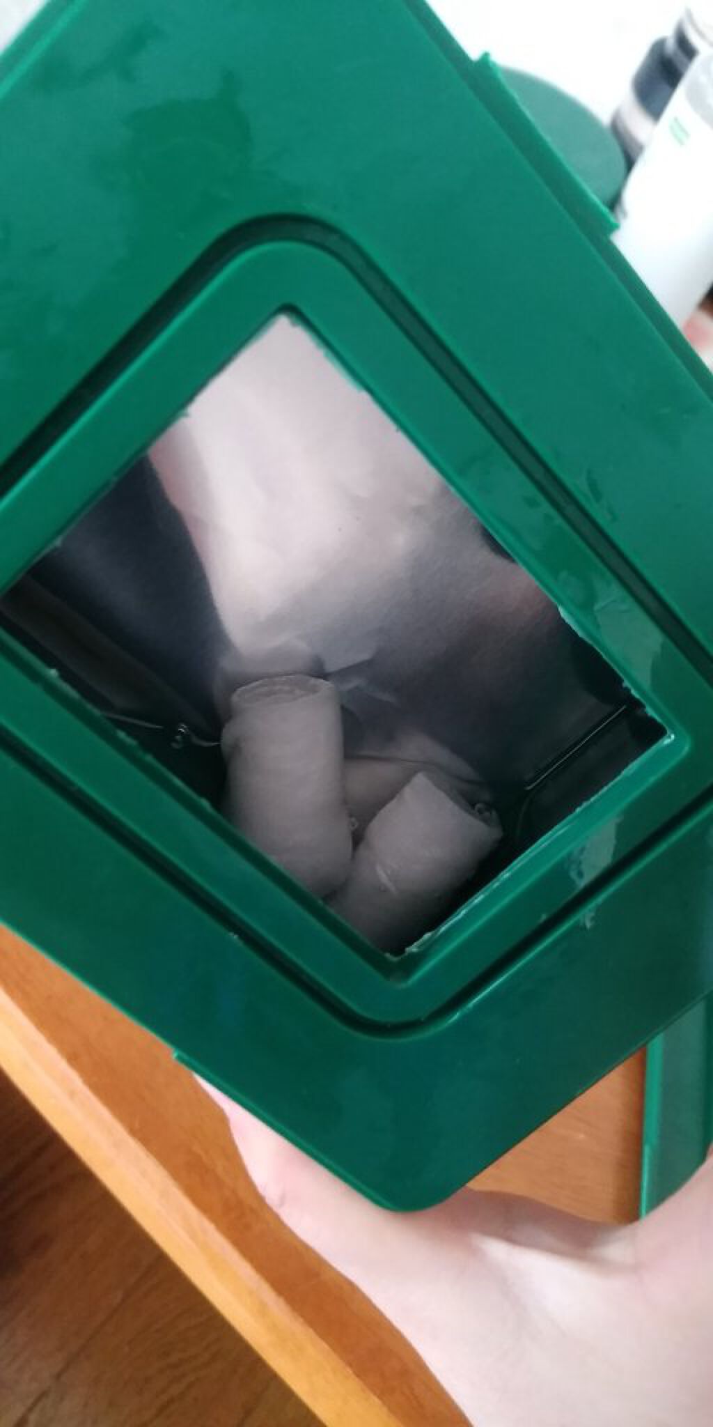 圧縮フェイスマスク 個包装カップ付き/DAISO/シートマスク・パックを使ったクチコミ(2枚目)