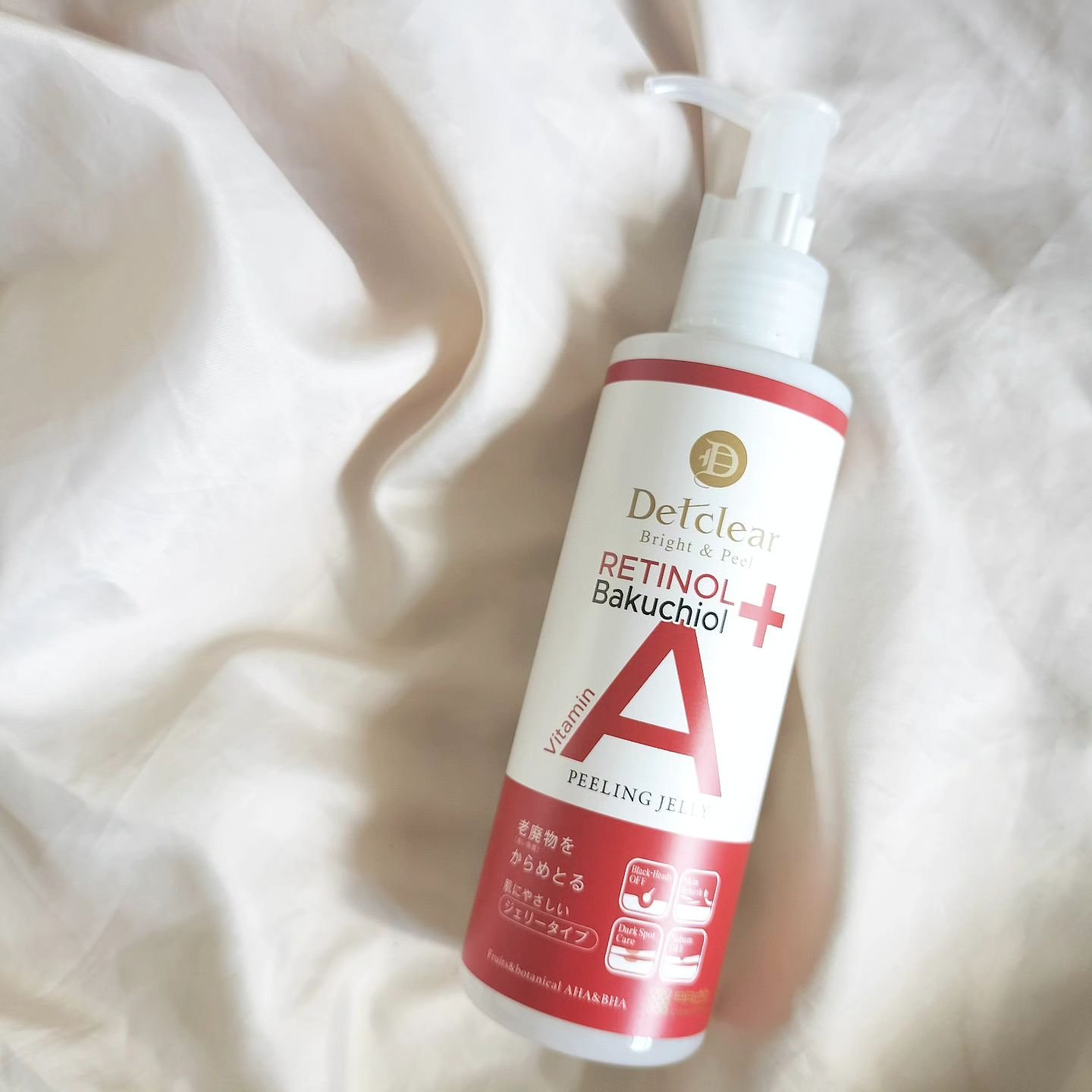 DETクリア ブライト&ピール ピーリングジェリー〈エイジングケアタイプ〉/Detclear/ピーリングを使ったクチコミ（1枚目）