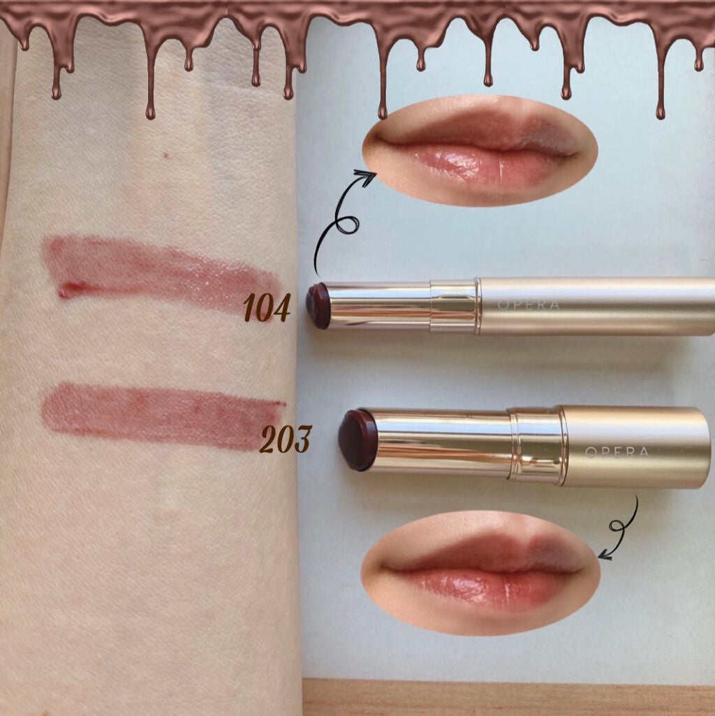 オペラ シアーリップカラー RN/OPERA/リップグロスを使ったクチコミ(3枚目)
