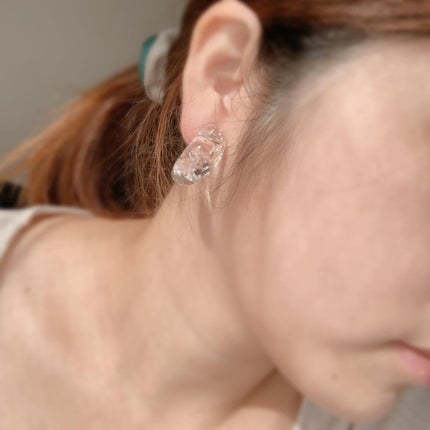 saaa on LIPS 「.ガラスアクセサリー❁⃘*.゚マスクしてる分耳元をキラキラさせ..」(5枚目)