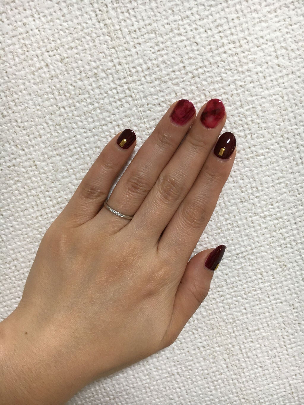 ネイルシール/キャンドゥ/ネイルシールを使ったクチコミ(2枚目)