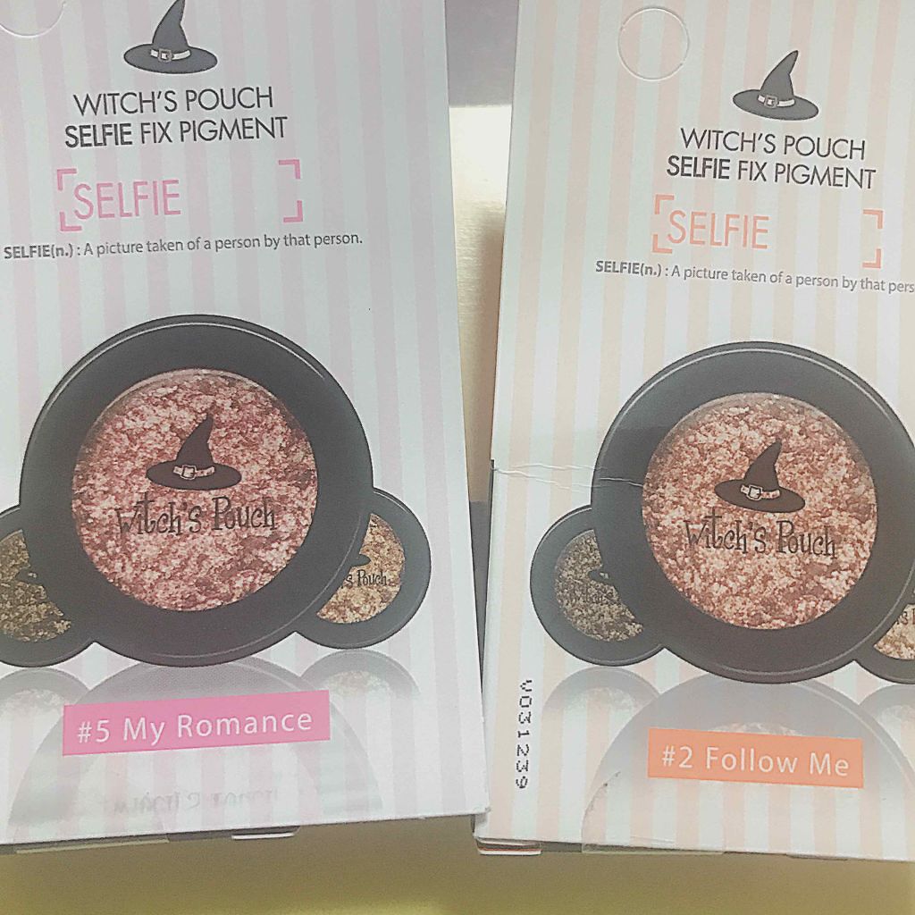 セルフィーフィックスピグメント/Witch's Pouch/単色アイシャドウを使ったクチコミ（1枚目）