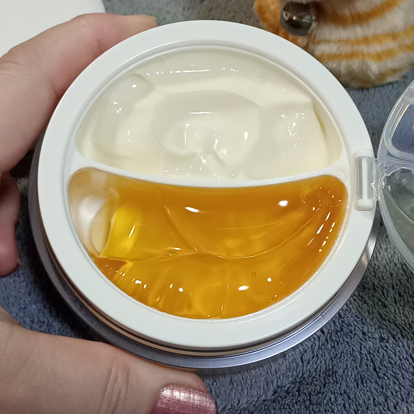 ホワイトトリュフダブルセラムアンドクリーム/ダルバ/フェイスクリームを使ったクチコミ(6枚目)