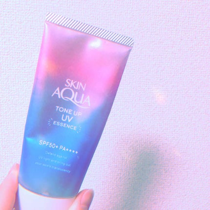 スキンアクア トーンアップUVエッセンス/スキンアクア/日焼け止めクリームを使ったクチコミ(1枚目)
