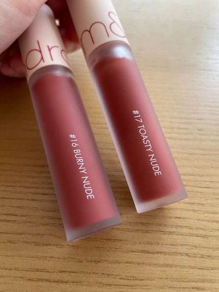 ゼロベルベットティント/rom&nd/リップティントを使ったクチコミ(1枚目)