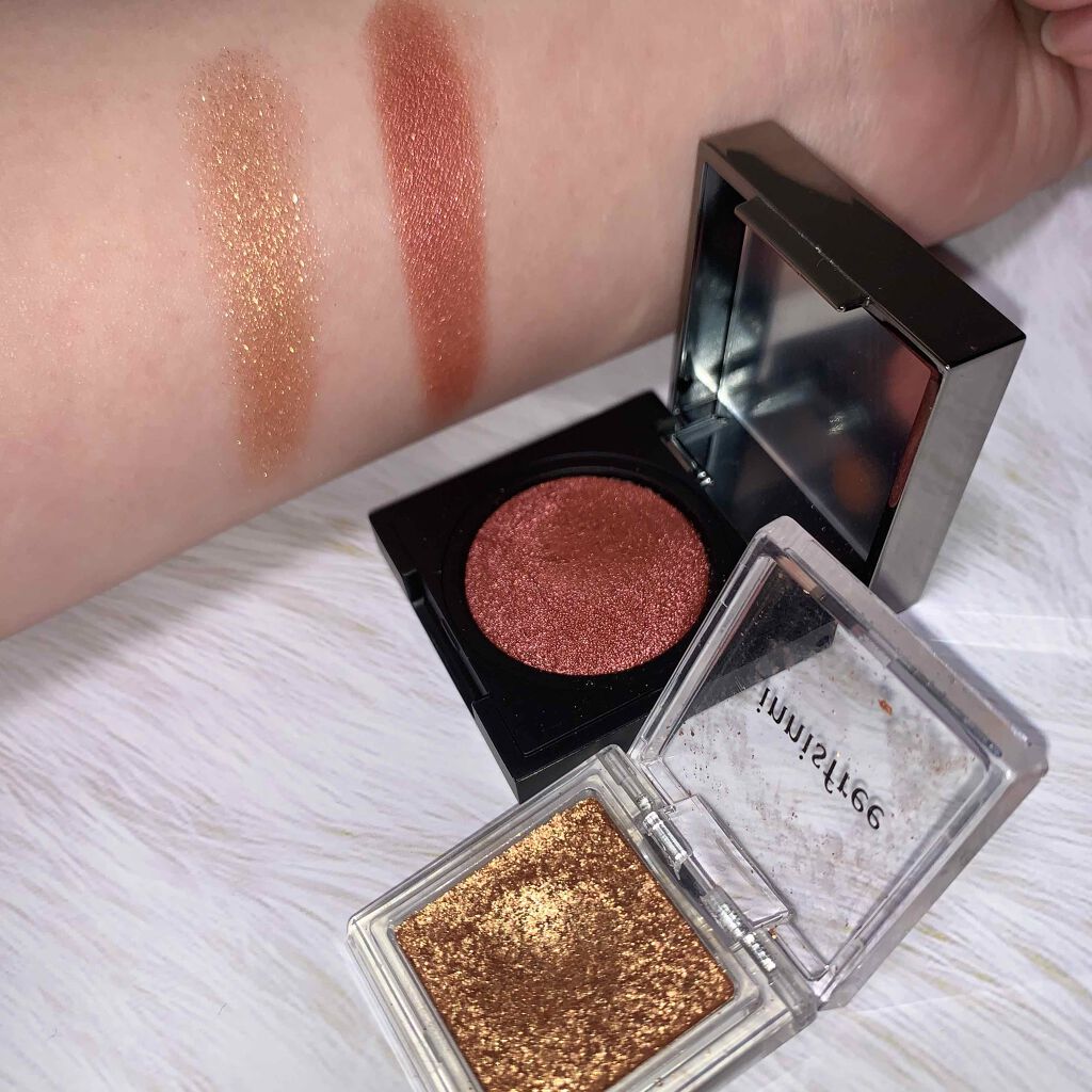 マイアイシャドウ グリッター/innisfree/単色アイシャドウを使ったクチコミ（2枚目）