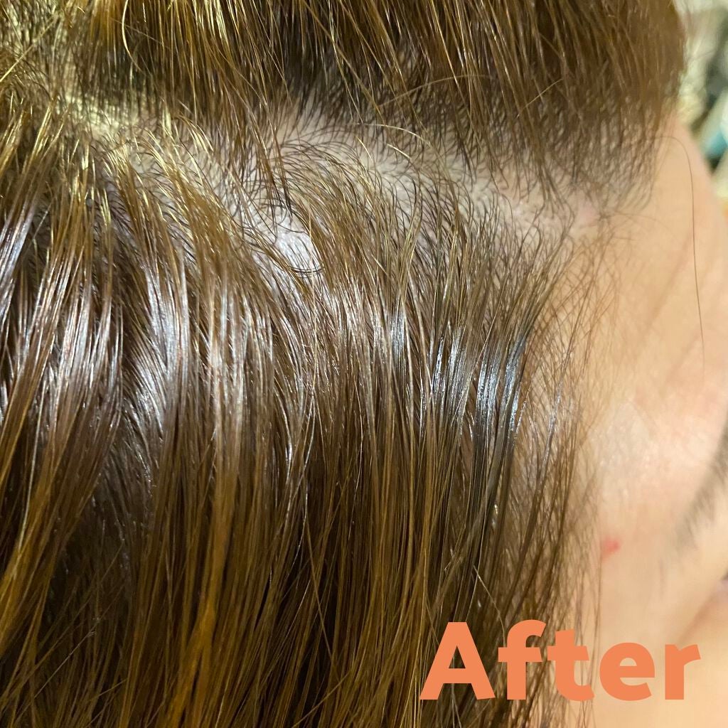 白髪隠しカラーリングブラシ/綺和美/ヘアカラーを使ったクチコミ(5枚目)