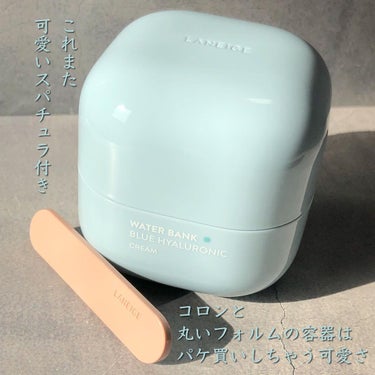 ウォーターバンク クリーム （混合肌・オイリー肌用）/LANEIGE/フェイスクリームを使ったクチコミ（2枚目）