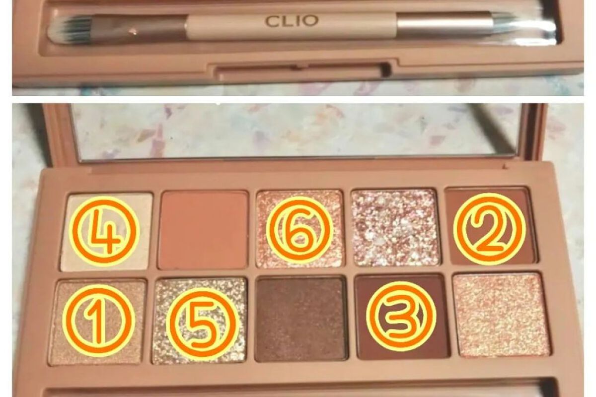 プロ アイ パレット/CLIO/アイシャドウパレットを使ったクチコミ（3枚目）