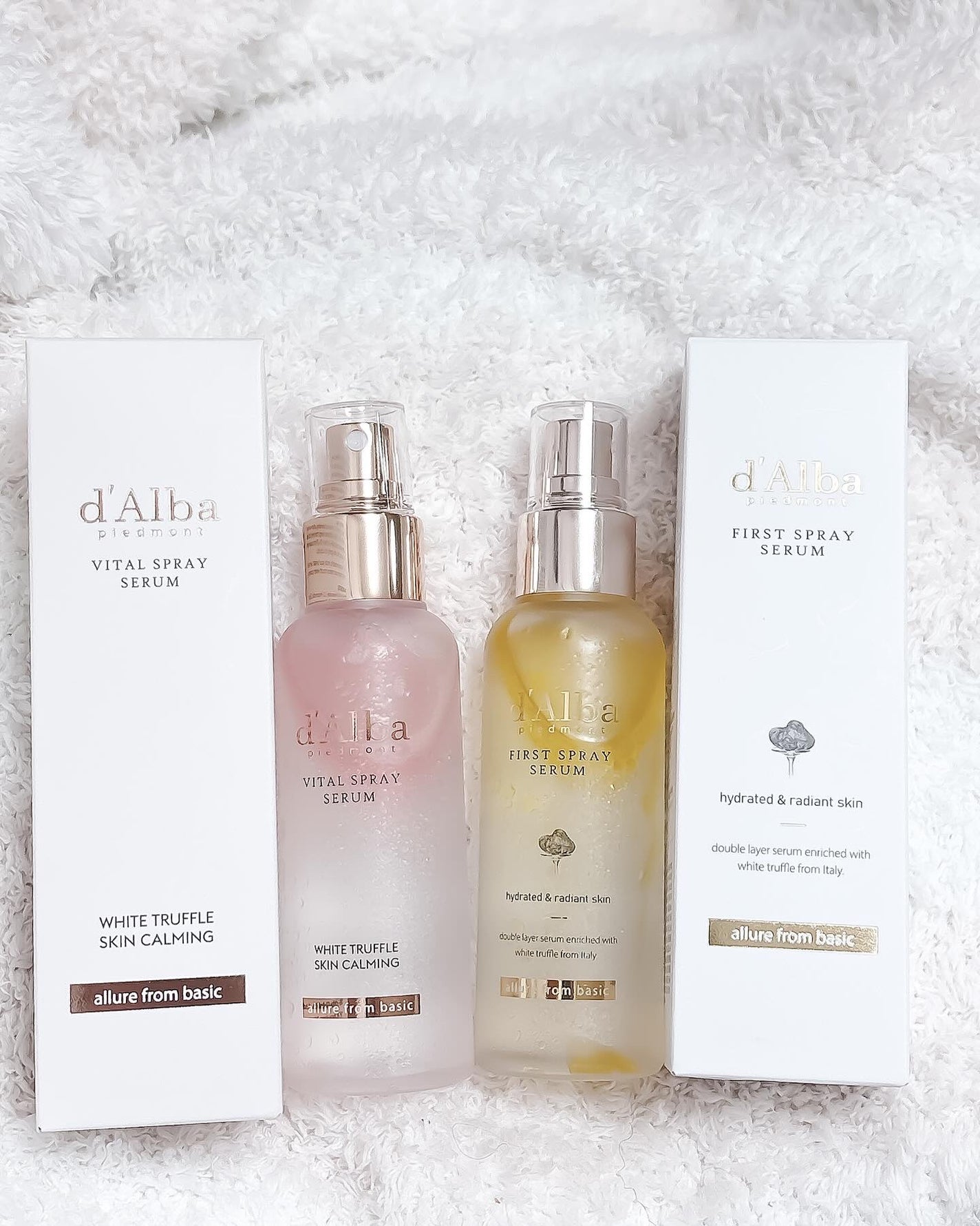 ダルバ ホワイトトリュフファーストスプレーセラム/ダルバ/ミスト状化粧水を使ったクチコミ(10枚目)