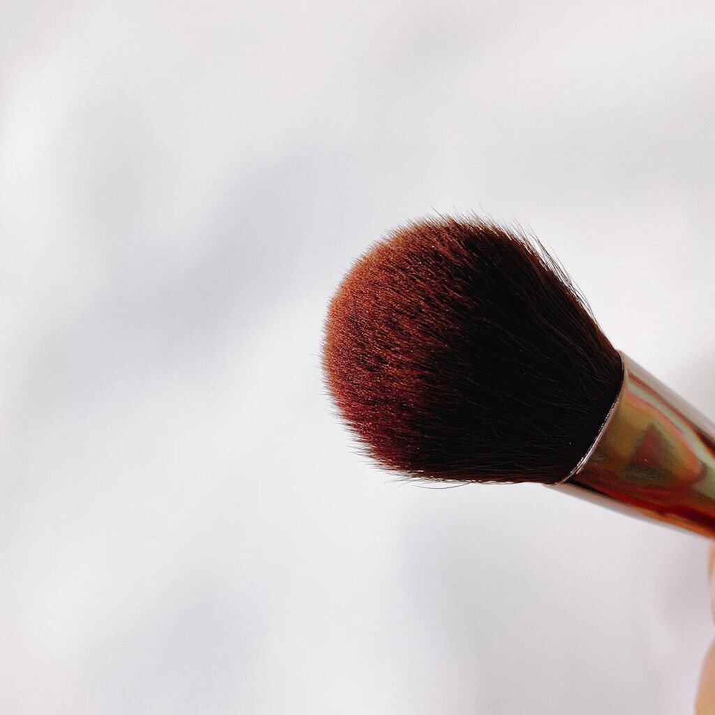 ハイライトチークブラシ/excel/メイクブラシを使ったクチコミ(2枚目)