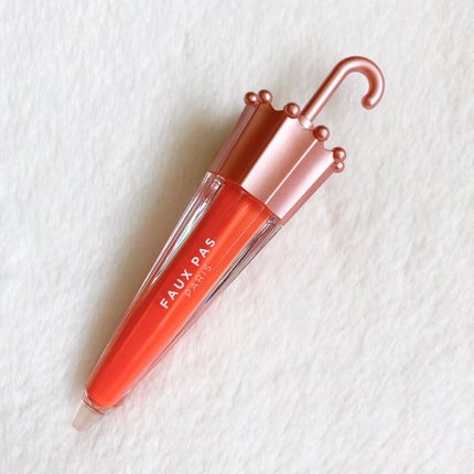 ウォーターアンブレラティント リップ/FAUX PAS PARIS/リップティントを使ったクチコミ(2枚目)