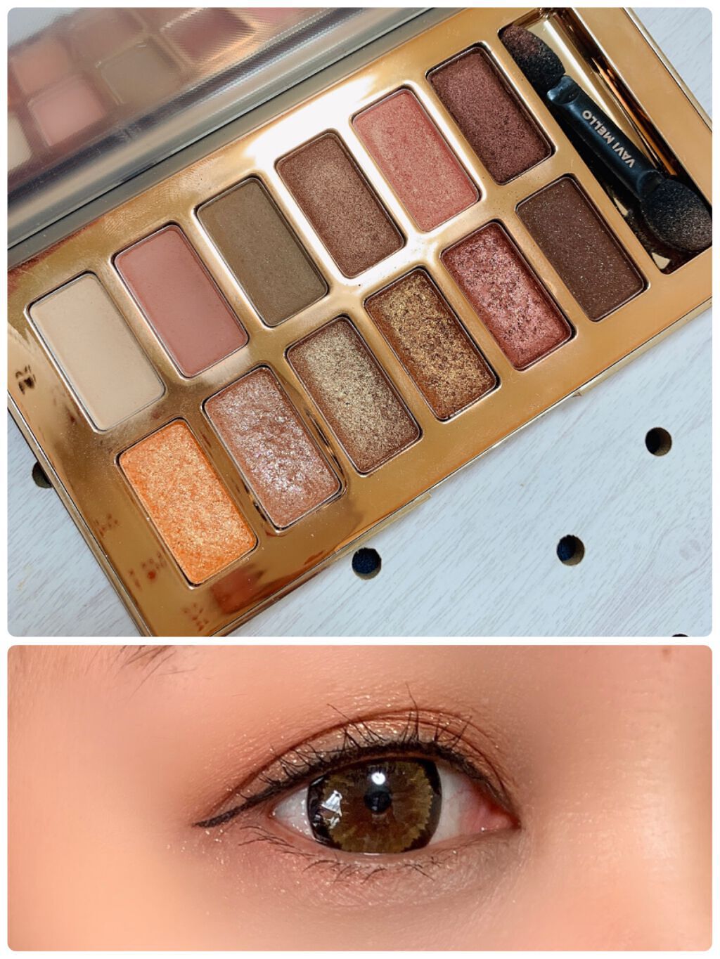 バレンタインボックス/VAVI MELLO/アイシャドウパレットを使ったクチコミ（1枚目）