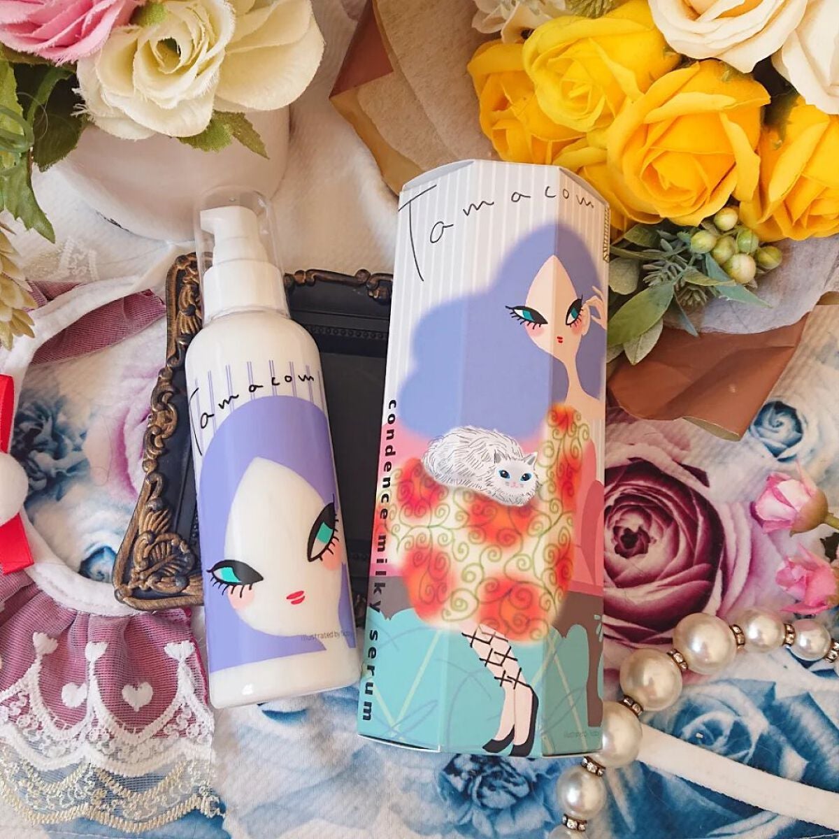 タマ コンデンス みるきぃセラム/Tamazon企画/ヘアミルクを使ったクチコミ(1枚目)