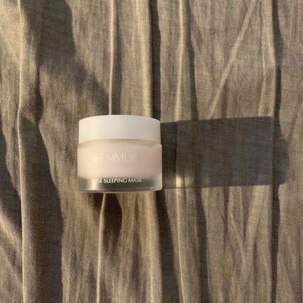 ローズウォーター スリーピングマスク/FEMMUE/フェイスクリームを使ったクチコミ(1枚目)