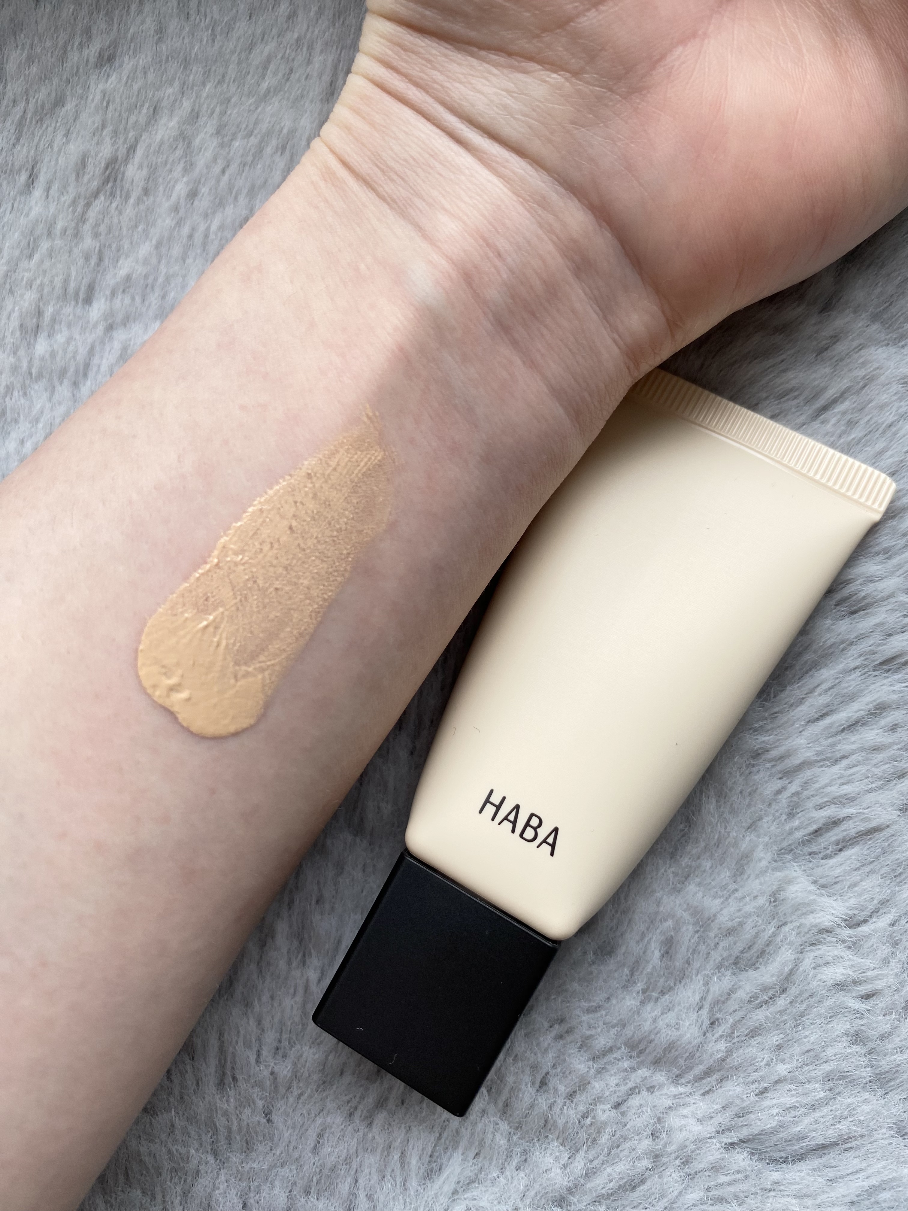 薬用 スキンケアスクワBB/HABA/BBクリームを使ったクチコミ（3枚目）