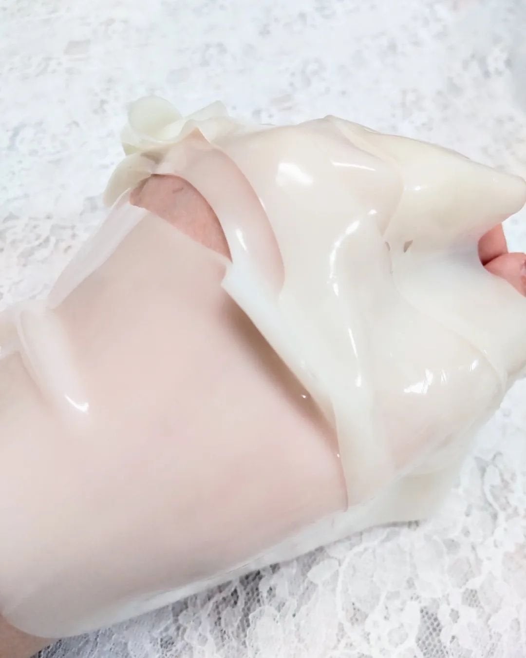 ラビューム アフターグロウ ゆずゲルマスク/Luvum/シートマスク・パックを使ったクチコミ(5枚目)