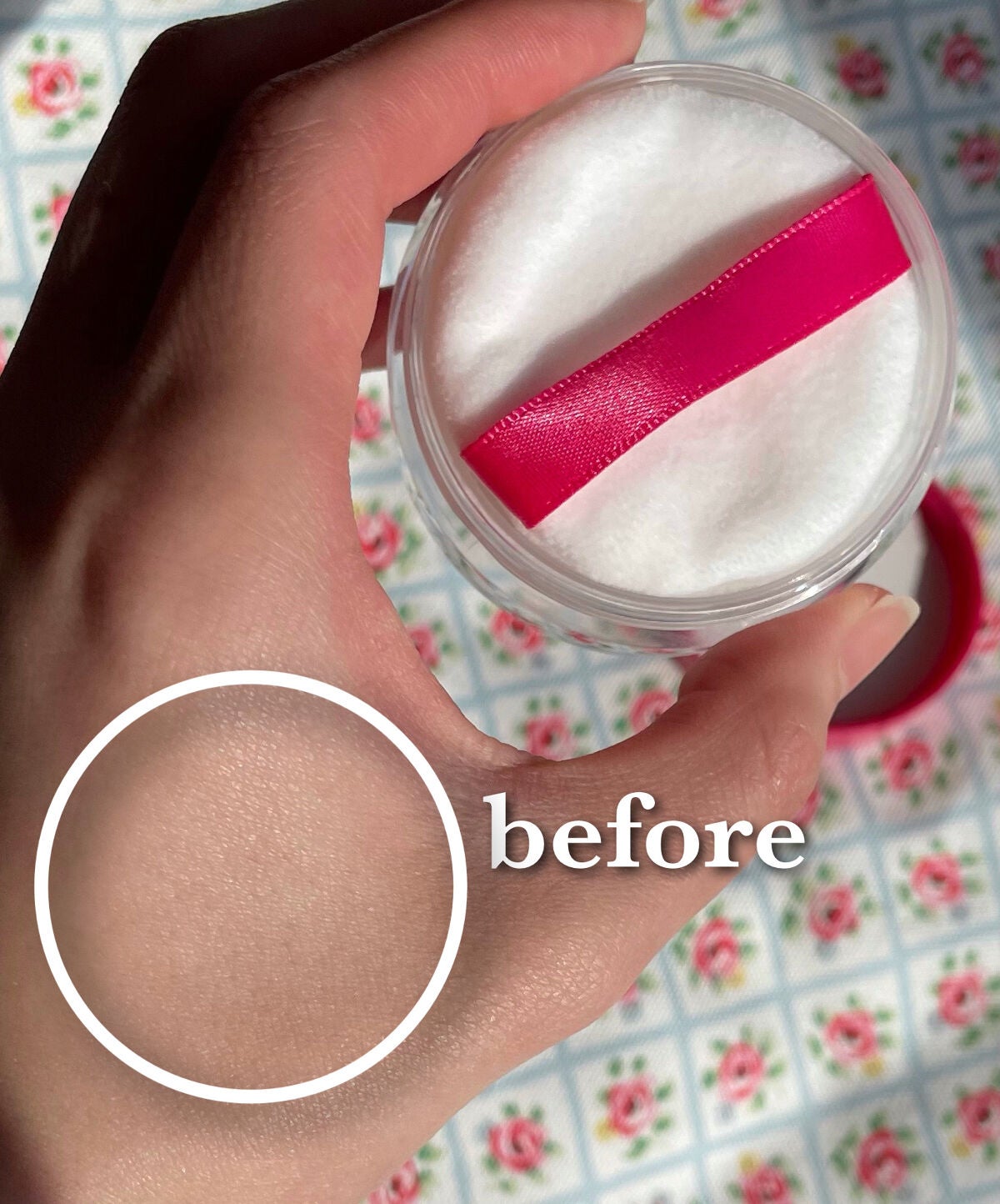 メイク キープ パウダー/コーセーコスメニエンス/ルースパウダーを使ったクチコミ(4枚目)