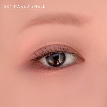 グリッツアイライナー 01 NAKED SHELL/HOLIKA HOLIKA/リキッドアイライナーを使ったクチコミ（2枚目）