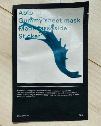 ガムシートマスクパック マデカソサイドステッカー/Abib /シートマスク・パックを使ったクチコミ(1枚目)